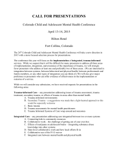 CCAMHC Call for Presentations