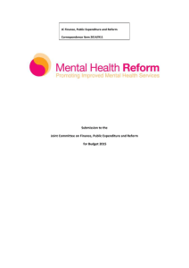 About Mental Health Reform