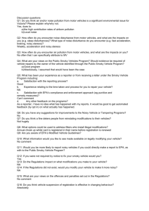 Discussion questions Q1: Do you think air and/or noise pollution