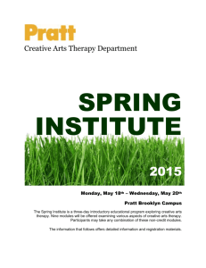 Attend our Spring Institute in May!