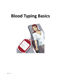 Blood Typing Basics