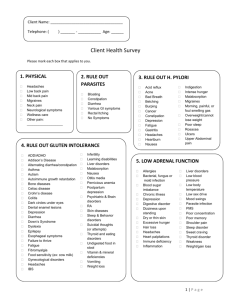 5. Patient Health Survey