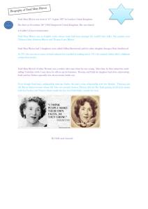 Enid Mary Blyton Biography by Aneesah and Holly