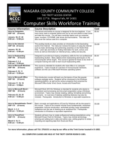 Course Information Course Description Cost