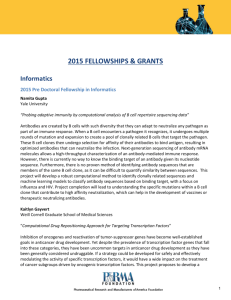 2015 fellowships & grants