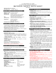 MSDS Sheet - Click here.