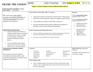 frame the lesson