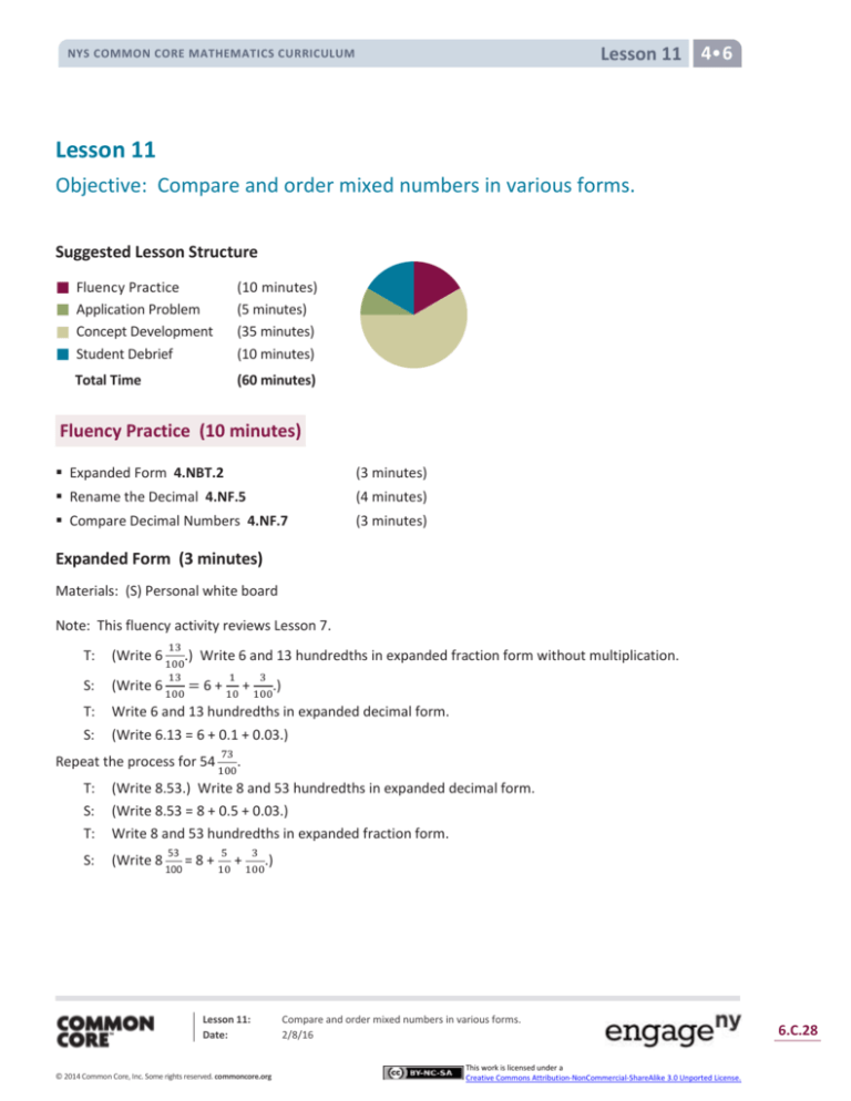 Compare And Order Mixed Numbers Year 4 Tes