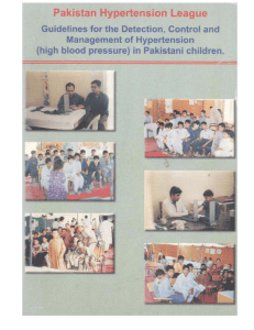 click to - Pakistan Hypertension League
