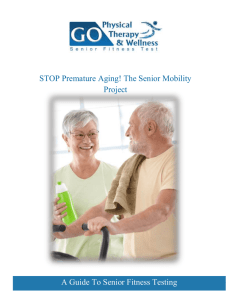 Maintaining Mobility: Preventing & Reversing Premature Aging in