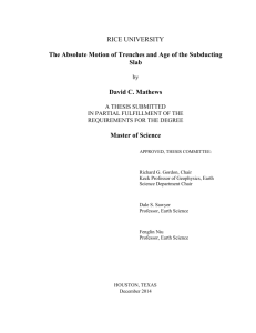 Trench Advance, Slab Dip, and the Age and Absolute Velocity of