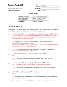 Session Packet #2 - Iowa State University