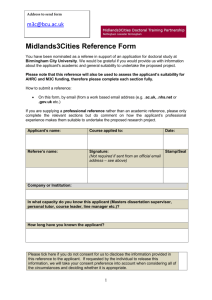 Midlands3Cities Reference Form