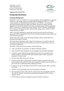 Global SPV 13 Pty Ltd application for individual exemption