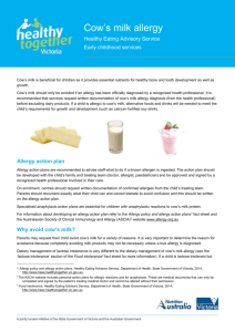 ECS-cows-milk-allergy - Healthy Eating Advisory Service