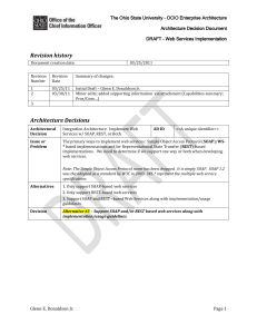 Integration Architecture: SOAP vs REST Decision Document