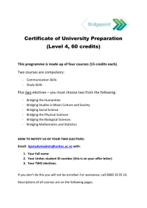 Certificate of University Preparation (Level 4) - Mt Albert