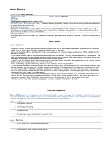 Example Lesson Plan Template for UDL