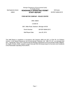 A8648 Staff Report 10-9-15 - Department of Environmental