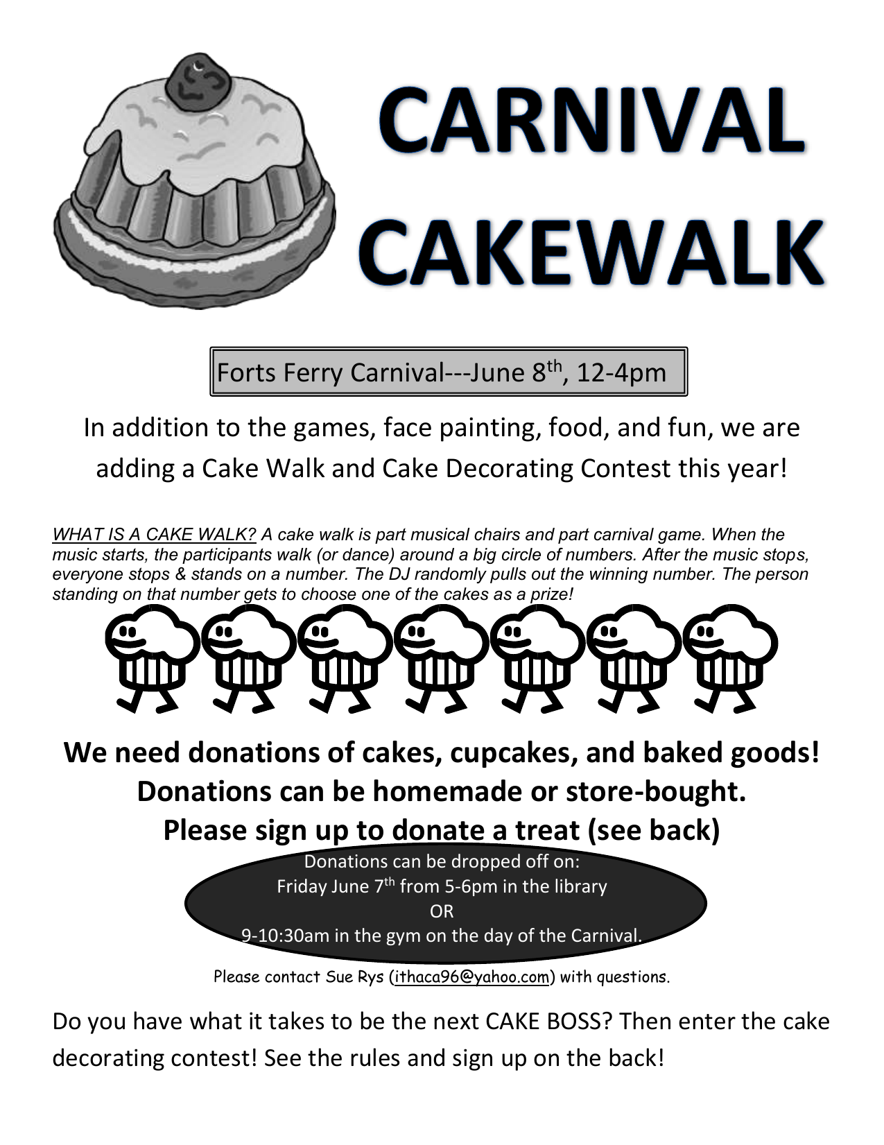 Cake Decorating Contest Rules