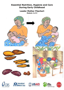 Lesson 3: Maternal Nutrition