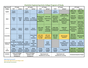 CEEC Program of Study