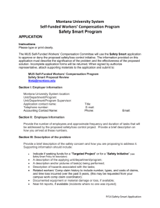afety $mart Application Form