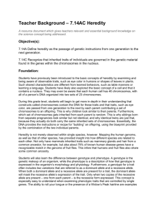 Teacher Background – 7.14AC Heredity