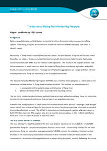The National Flying-fox Monitoring Program