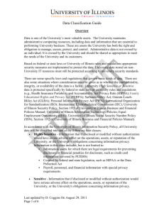 UA Data Classification - AITS