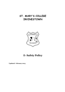 E-Safety Policy