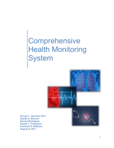 Comprehensive Health Monitoring System