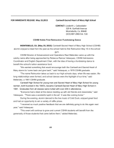 FOR IMMEDIATE RELEASE: May 19,2015 Cantwell