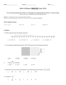 Practice exam