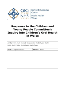 Consultation Response - Children and Young People
