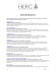 Diversity Resources
