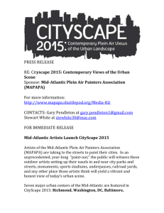 Cityscape 2015: Contemporary Views of the Urban Scene