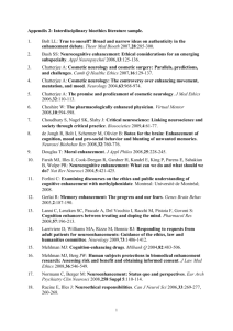 Appendix 2: Interdisciplinary bioethics literature