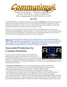 sabbsa_july2015 - San Antonio Bible Based Science Association