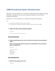 CNMEducationalOptionQuestionnairev1