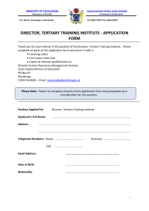 Application Form- Director CITTI