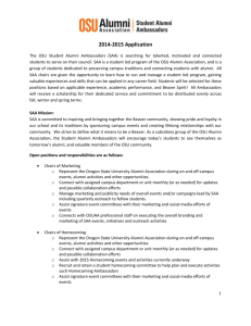 2014-2015 Application - OSU Alumni Association