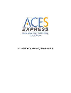 A Starter Kit to Teaching Mental Health
