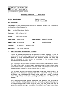 Major Application - Wychavon District Council