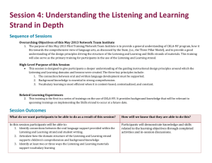 Session 4 Facilitator`s Guide