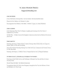 Reading List - St. James Parish
