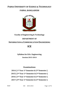 ICE_Syllabus_2013-2014 - Department of Information