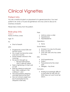 Clinical Vignettes (resp)