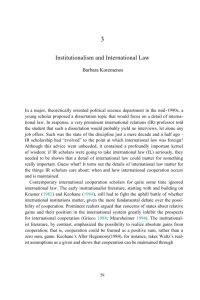 Cap. 3_Institutionalism and international law