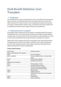 Liver transplantation